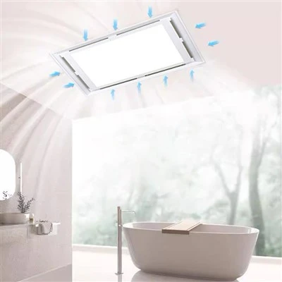 Lehký a tenký integrovaný stroj pro osvětlení a ventilaci